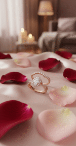 Empathy Diamond Engagement Ring | 18ct Rose Gold Solitaire Diamond Ring | Handcrafted Hatton Garden London - Image 4